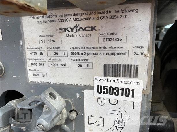 SkyJack SJ III 3226 Platforme foarfeca