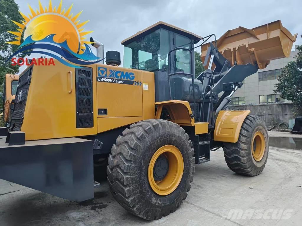 XCMG LW 500 HV Incarcator pe pneuri