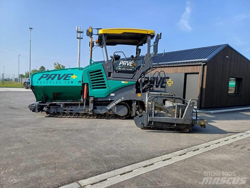 Vögele SUPER 1800-3i Pavatoare asfalt