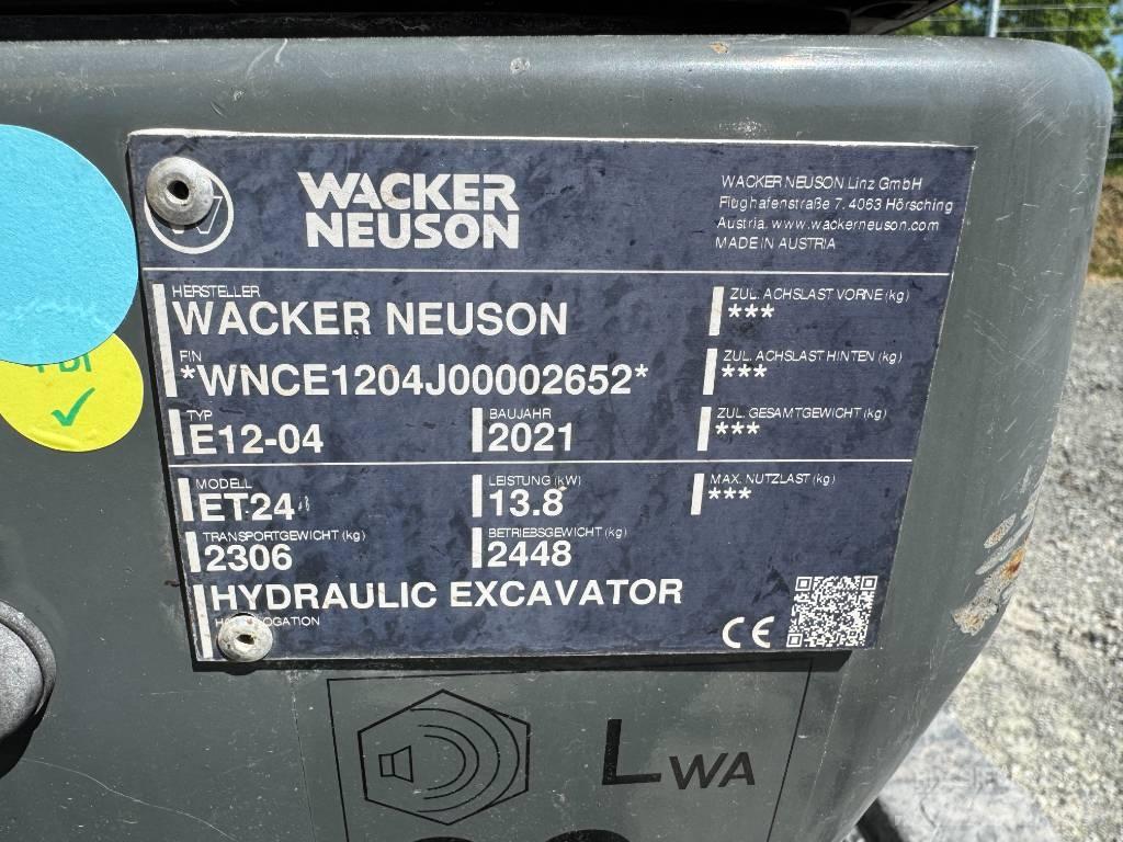 Wacker Neuson ET24 Excavatoare pe șenile

