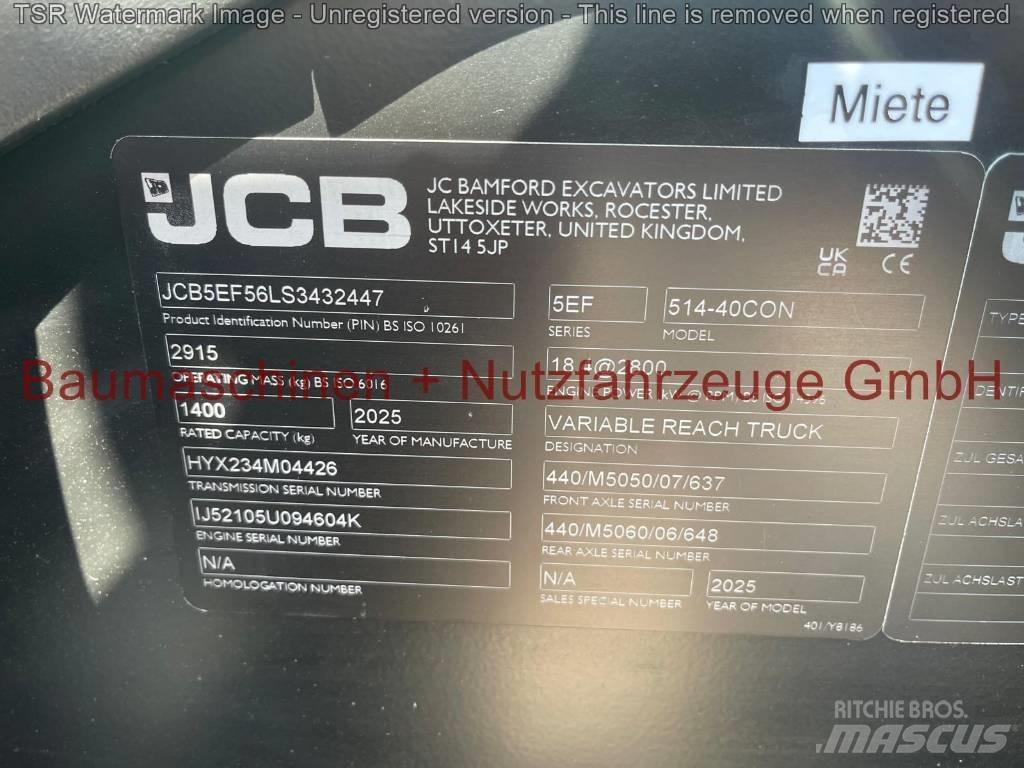 JCB 514-40 -Demo- Stivuitoare telescopice