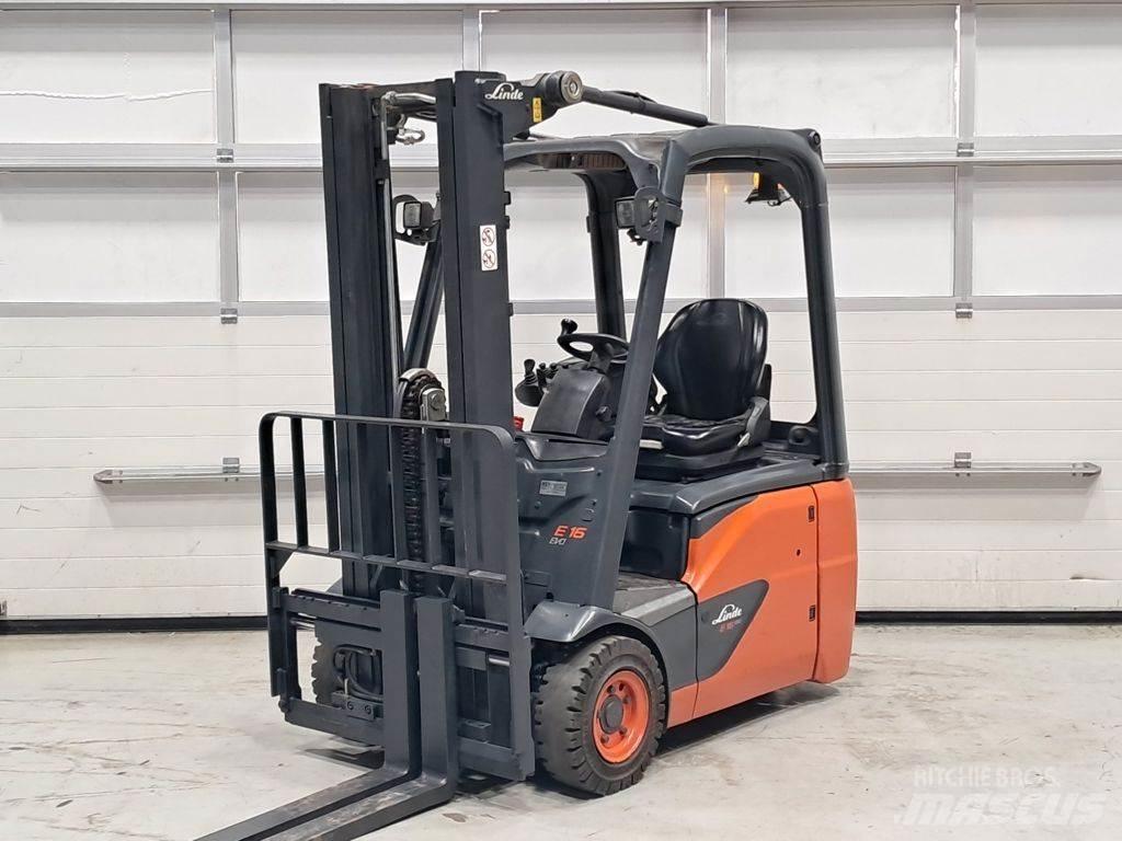 Linde E16C-02 Stivuitor electric