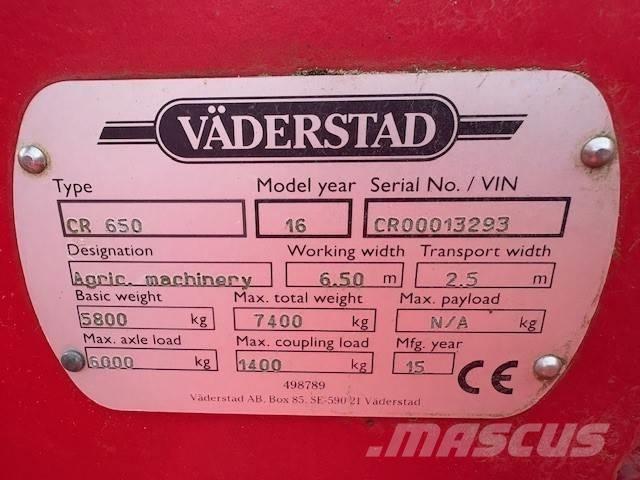 Väderstad Carrier650 Grape cu disc