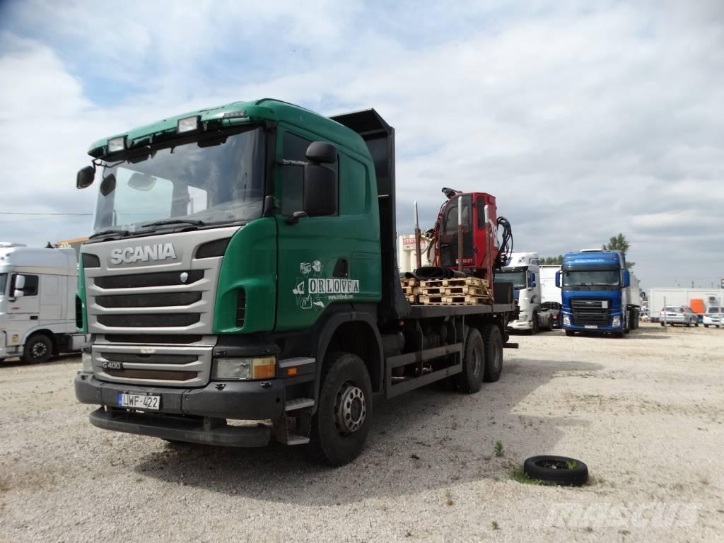 Scania G400 Camioane cu macara