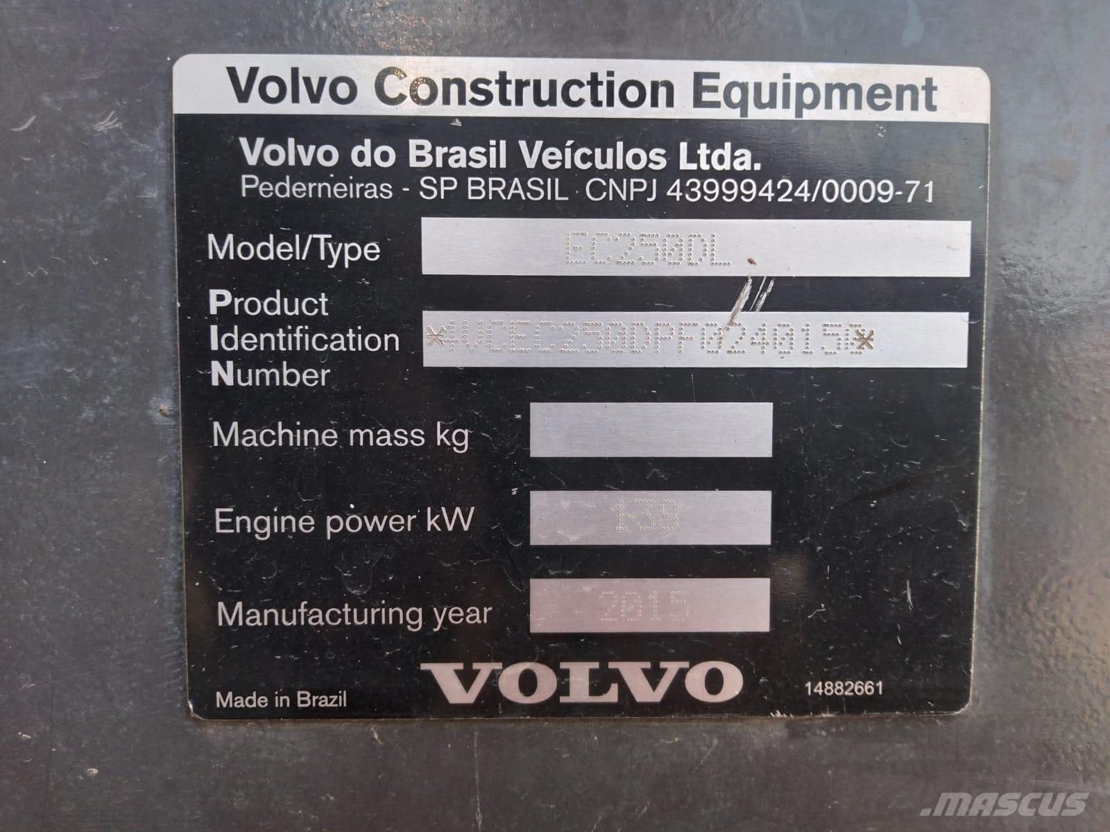Volvo EC 250 D L Excavatoare pe șenile
