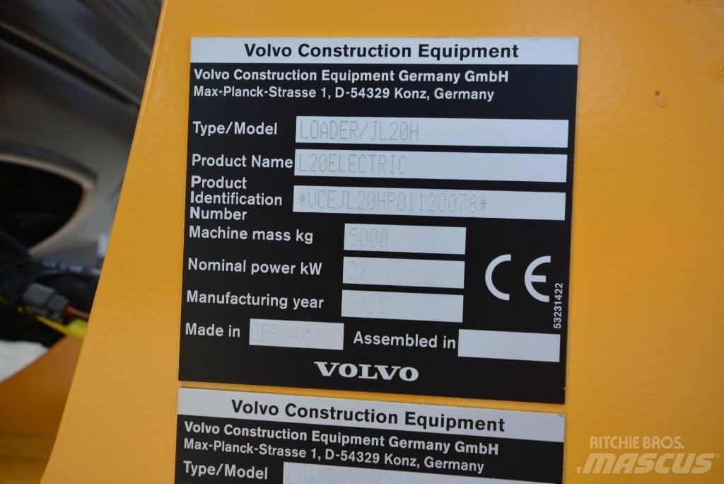 Volvo L 20 electric Incarcator pe pneuri
