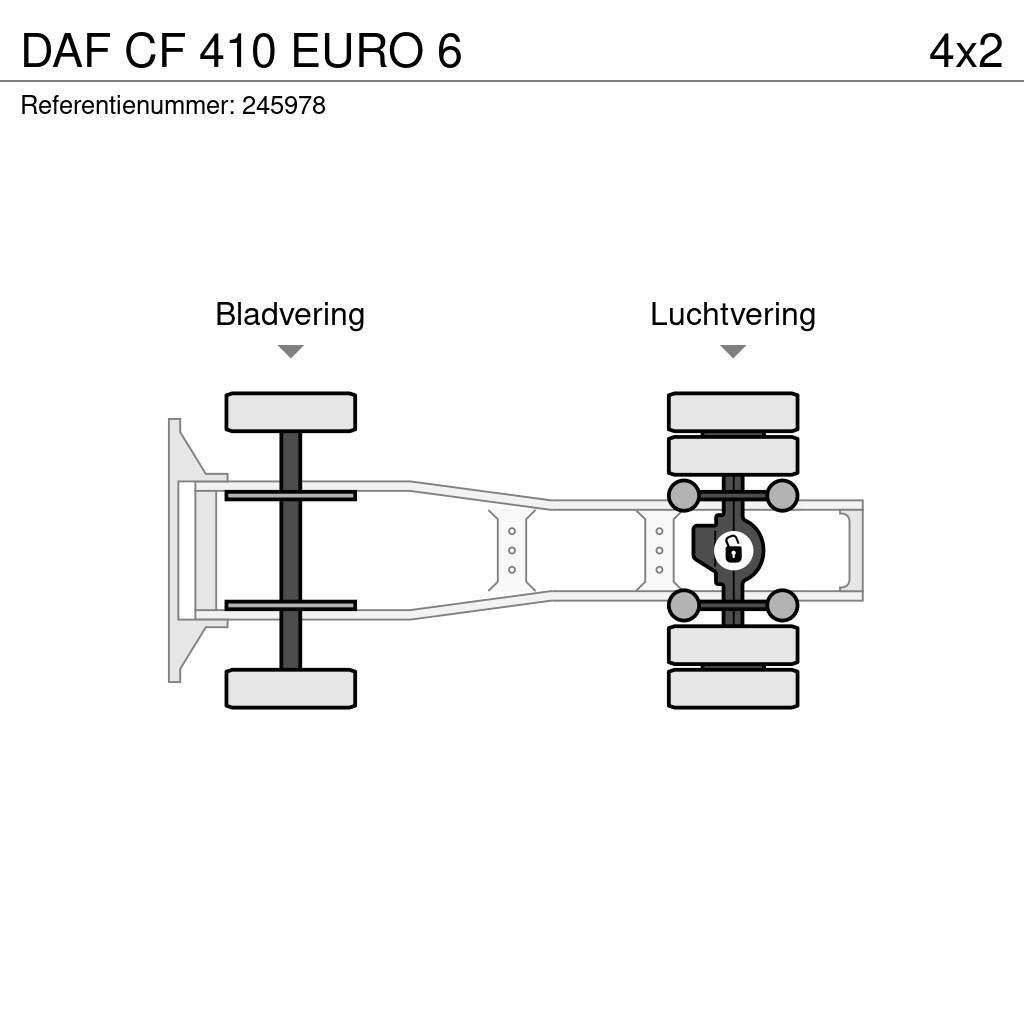 DAF CF 410 EURO 6 Autotractoare