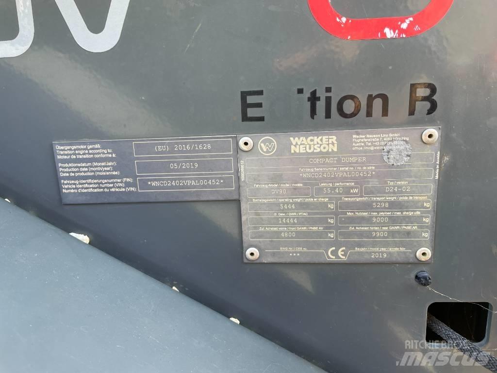 Wacker Neuson DV 90 Minitractor de teren
