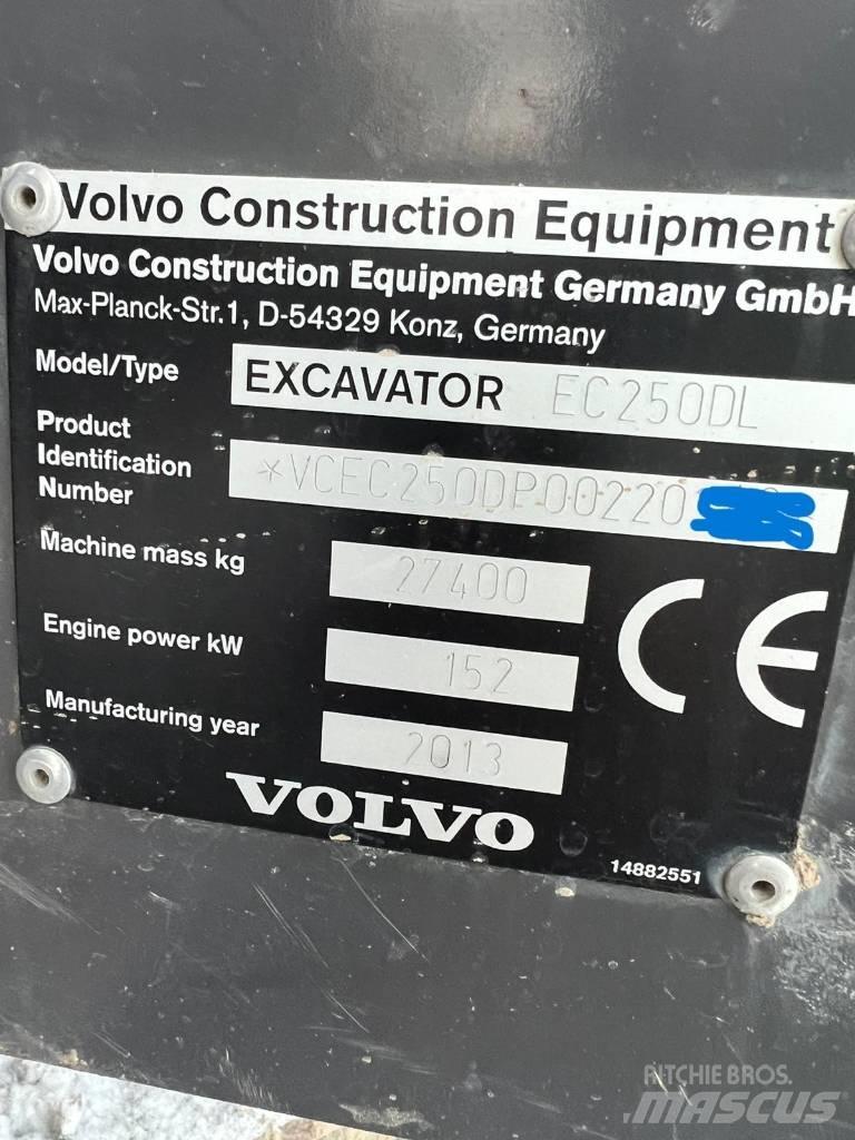 Volvo EC 250 D L Excavatoare pe șenile
