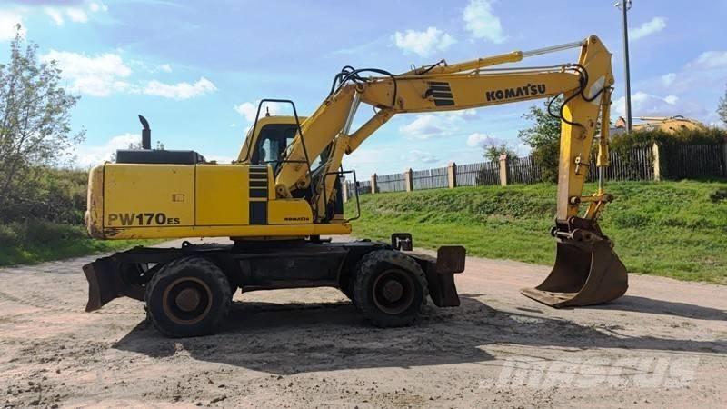 Komatsu PW 170-6 Excavatoare cu roti