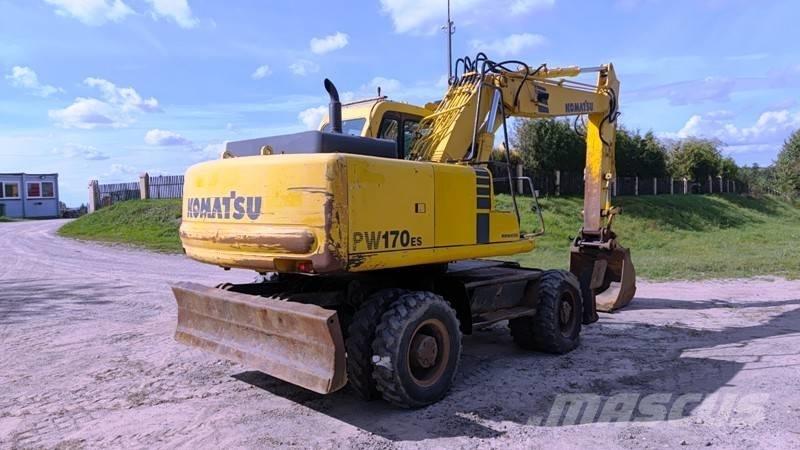 Komatsu PW 170-6 Excavatoare cu roti