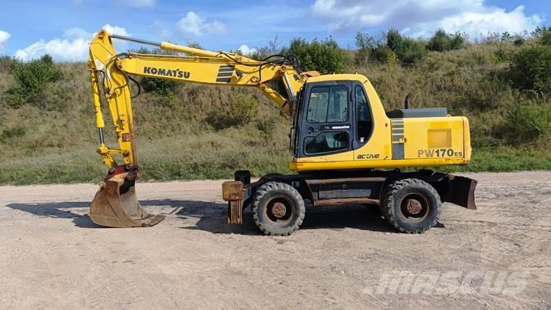 Komatsu PW 170-6 Excavatoare cu roti