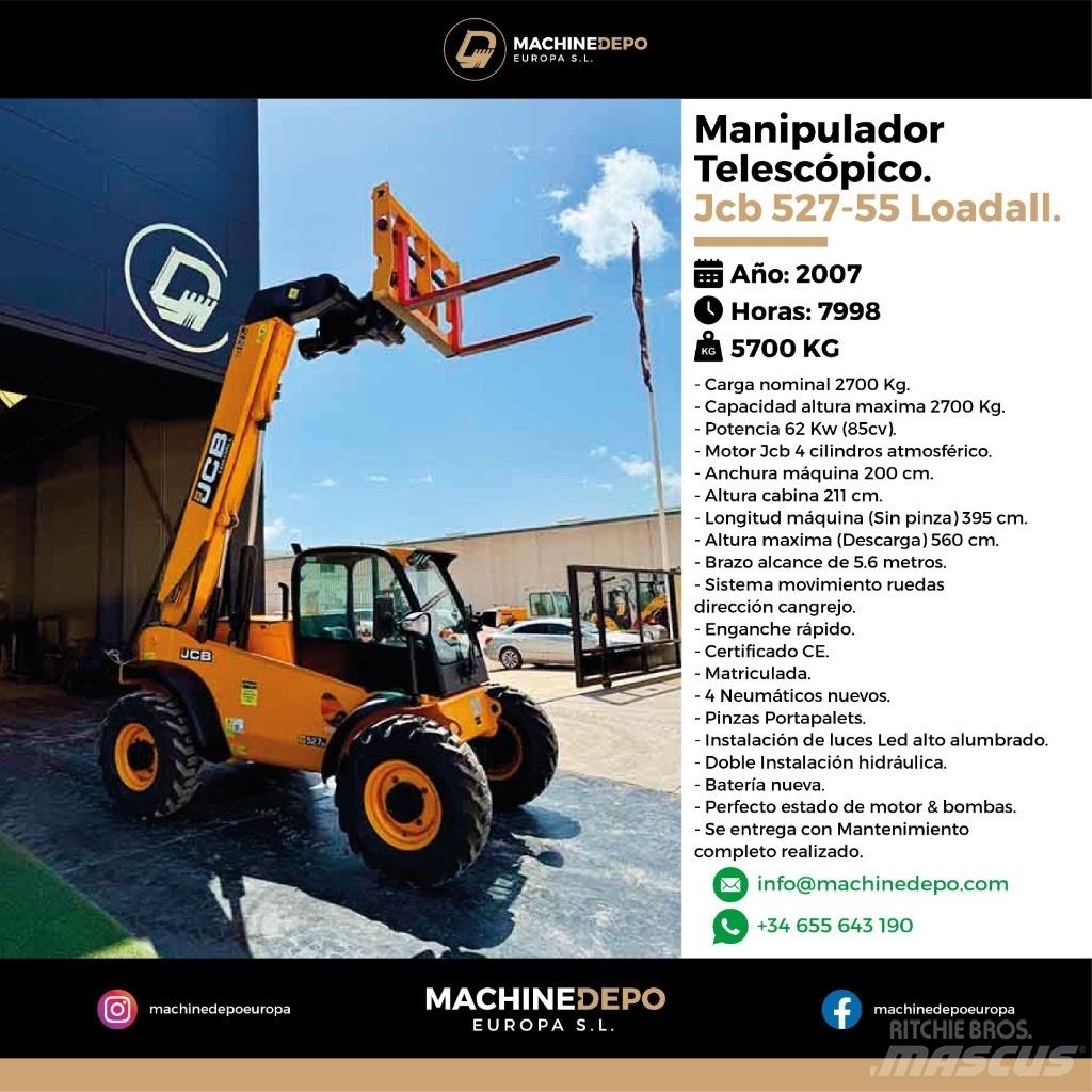 JCB 527-55 Stivuitoare telescopice