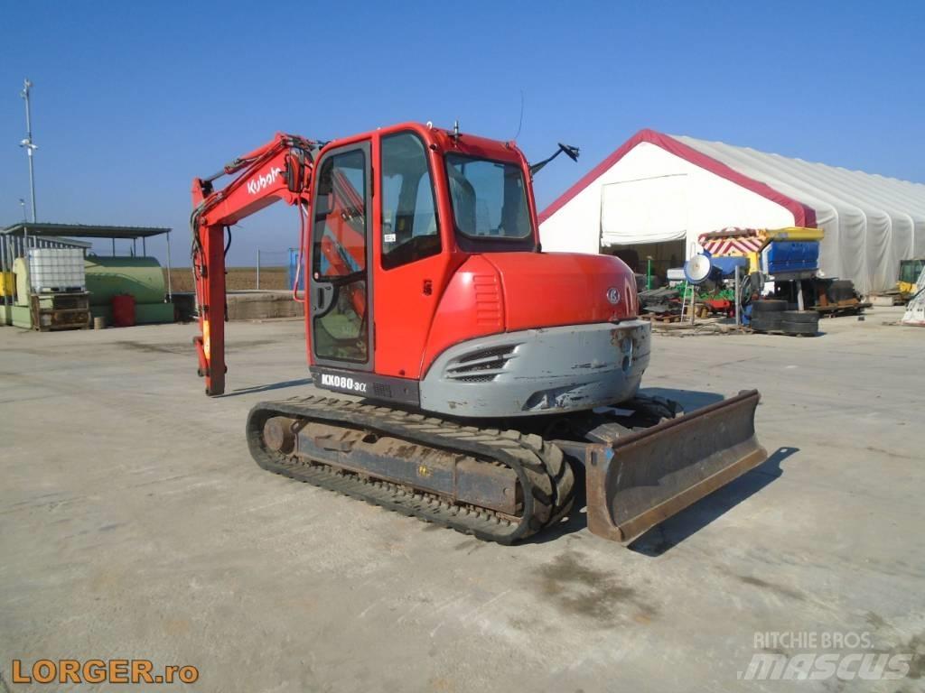 Kubota KX 080-3 Excavatoare pe șenile
