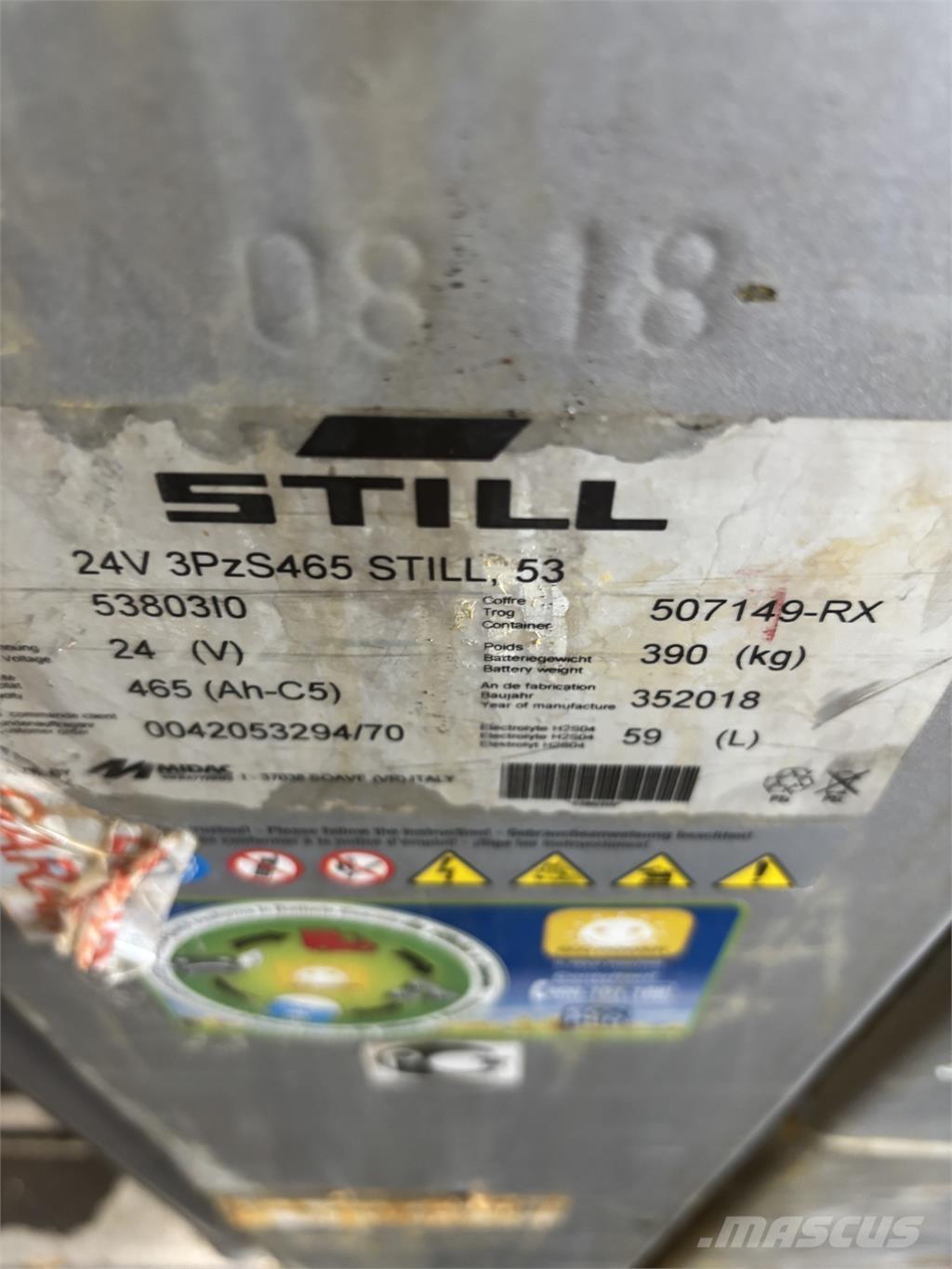 Still OPX 20 Stivuitoare de micã inaltime pentu logistica