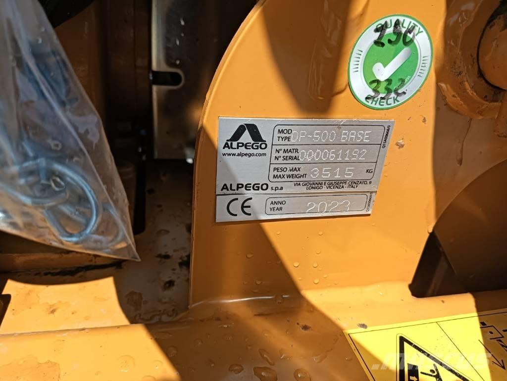 Alpego DP 500 Grapa si pluguri rotative