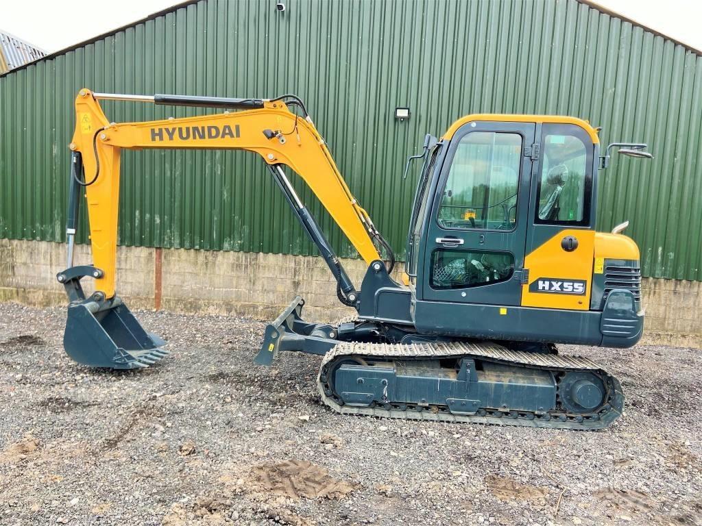Hyundai HX55 Mini excavatoare < 7t