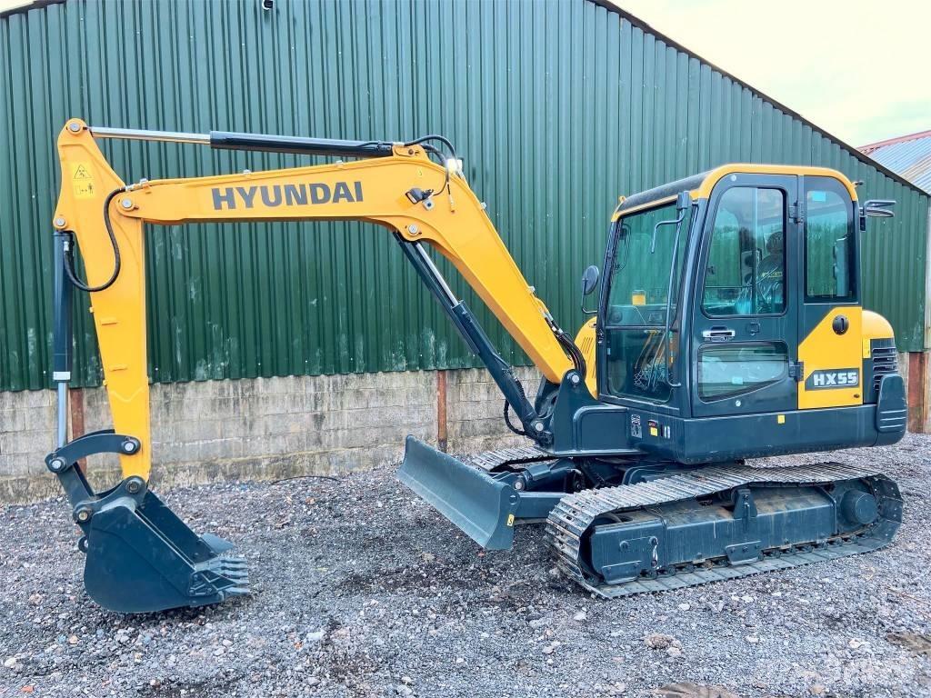 Hyundai HX55 Mini excavatoare < 7t