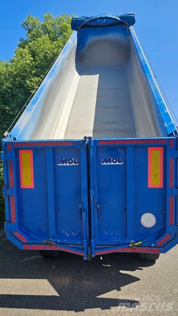 MOL KO225 Steel / Alu Semi-remorca Basculanta