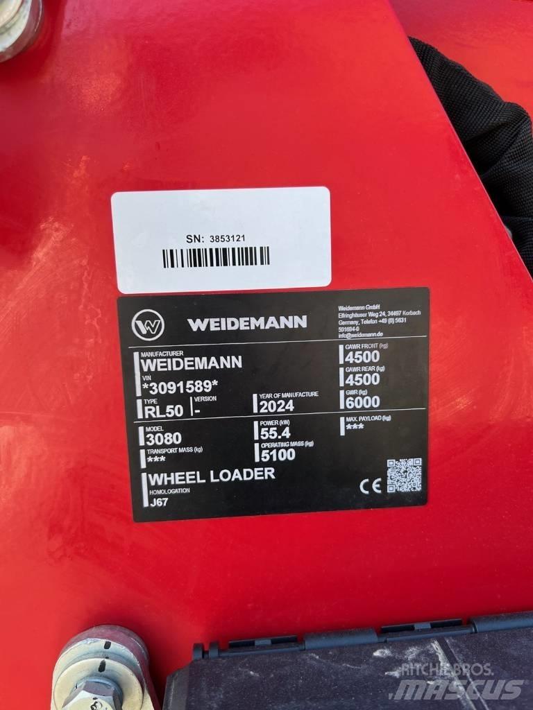 Weidemann 3080 3080 Incarcator pe pneuri