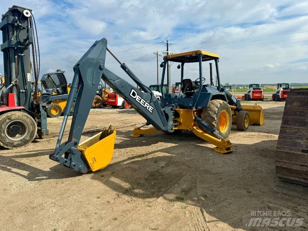 John Deere 410 B Buldoexcavatoare