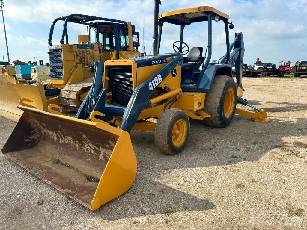 John Deere 410 B Buldoexcavatoare