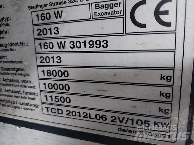 Atlas 160 W Excavatoare cu roti
