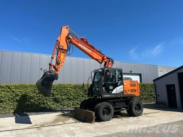 Hitachi 140W-5B Excavatoare cu roti