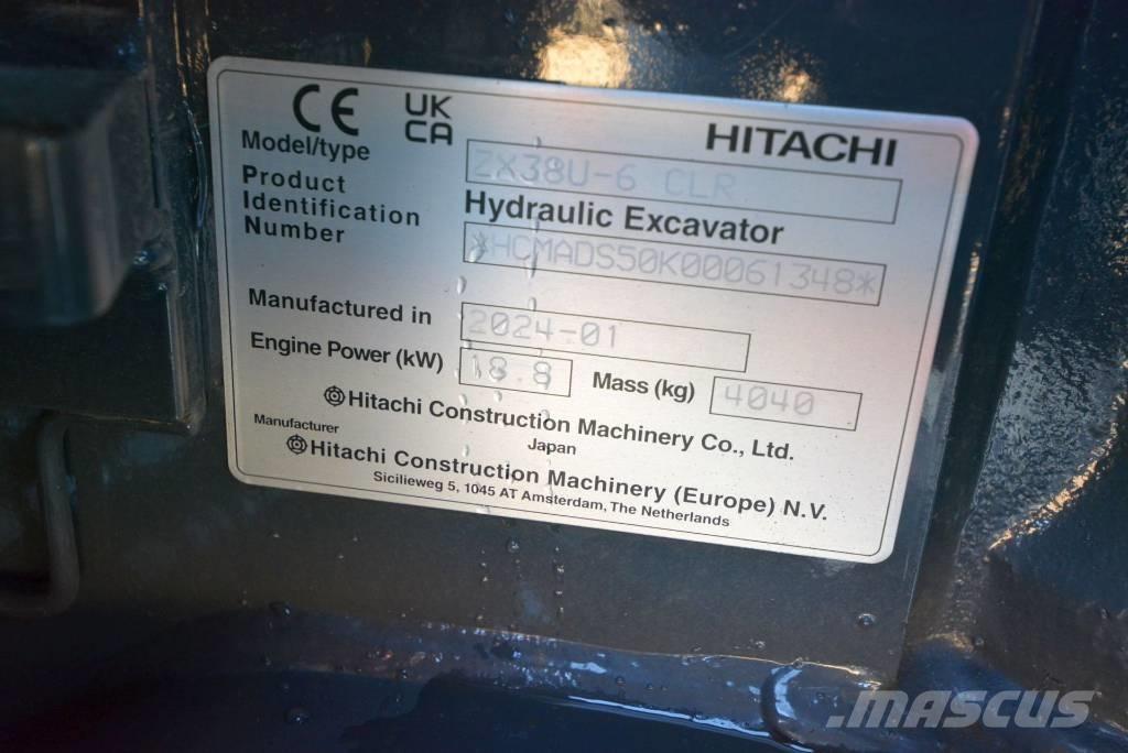 Hitachi ZX 38 U-6 Mini excavatoare < 7t