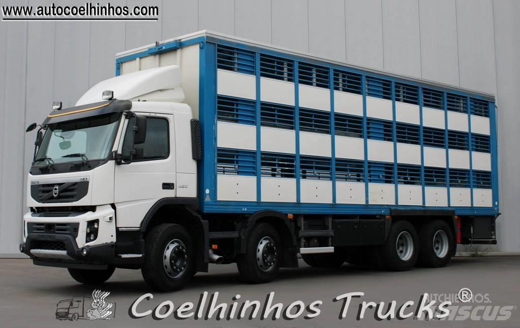 Volvo FMX 420 Camioane transport animale