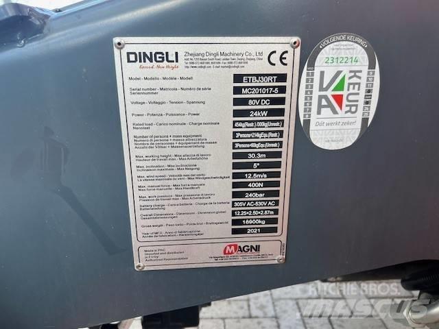 Magni ETBJ 30 RT Nacele cu brat telescopic