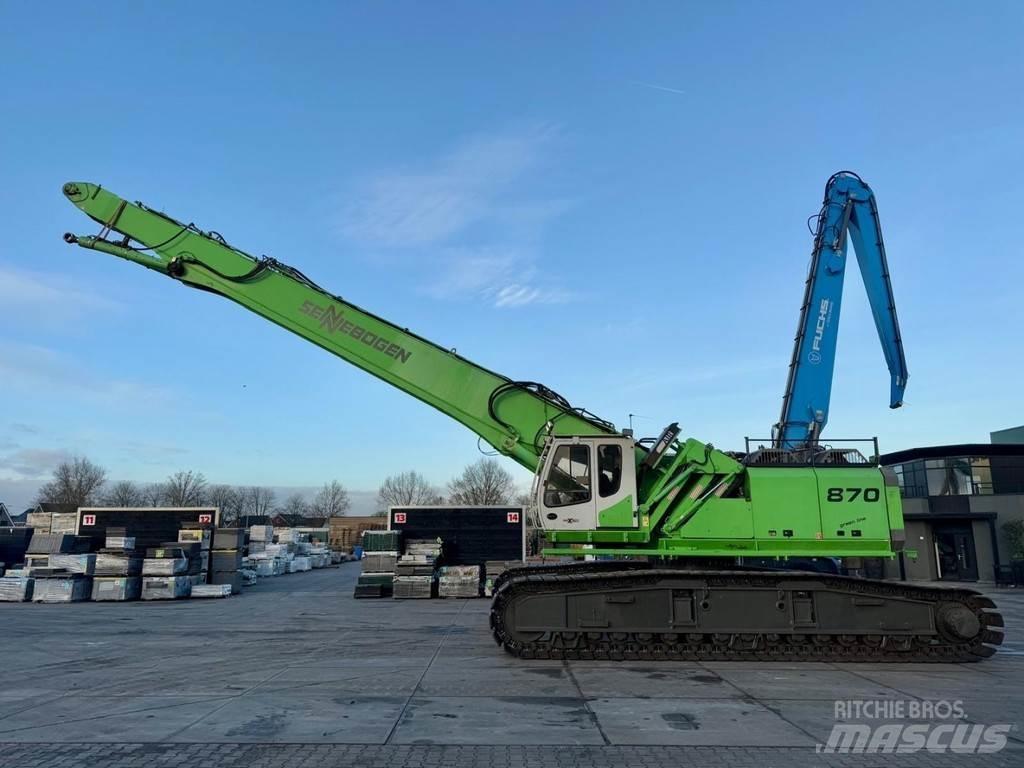 Sennebogen 870R Paleta de manipulare