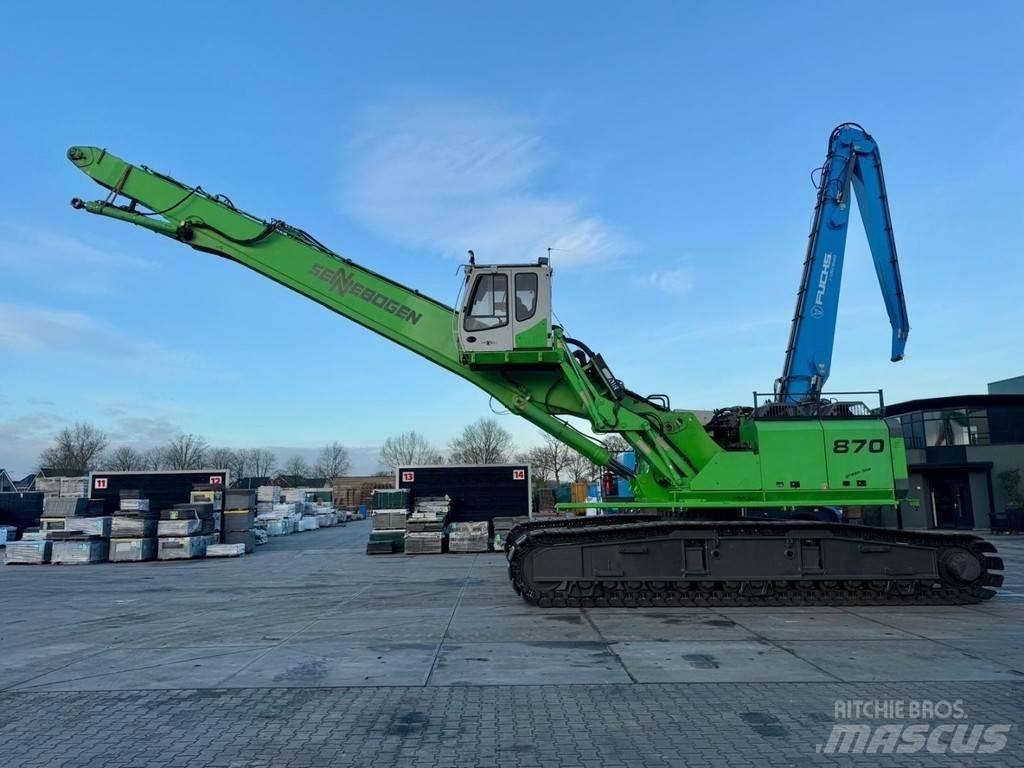 Sennebogen 870R Paleta de manipulare