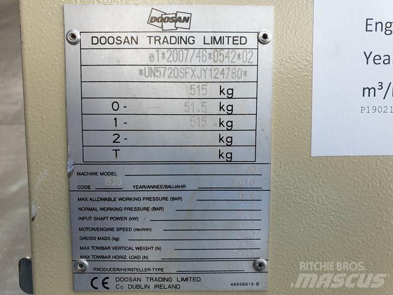 Doosan 7 / 20 Compresoare