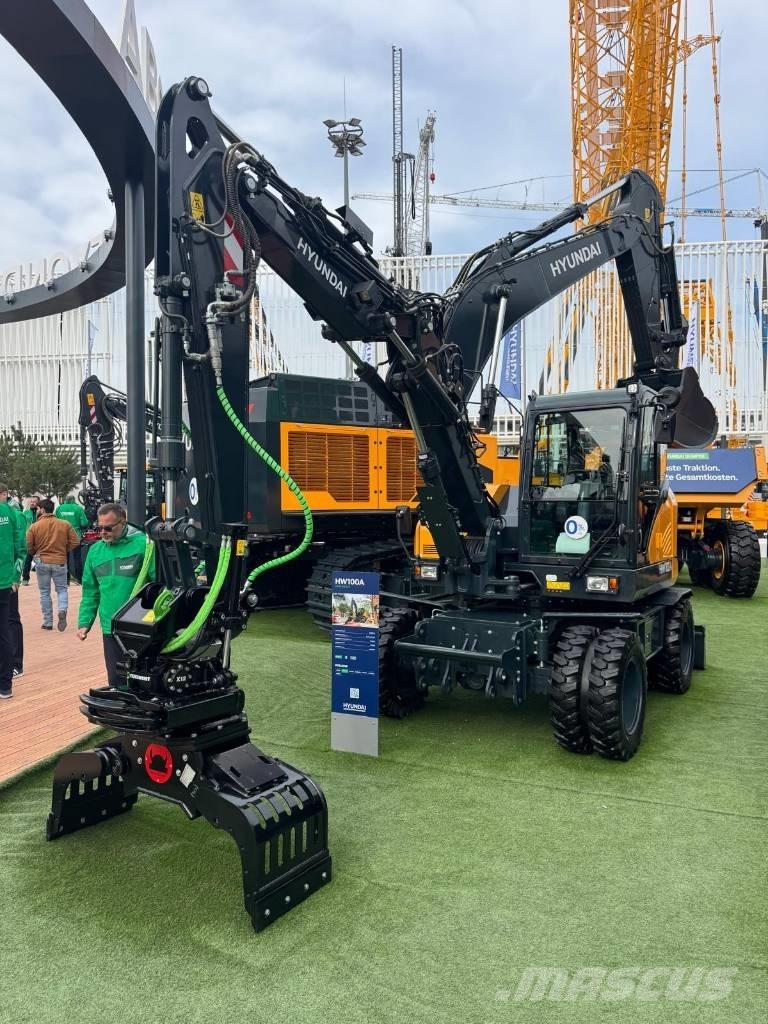 Hyundai HW 100 A Excavatoare cu roti