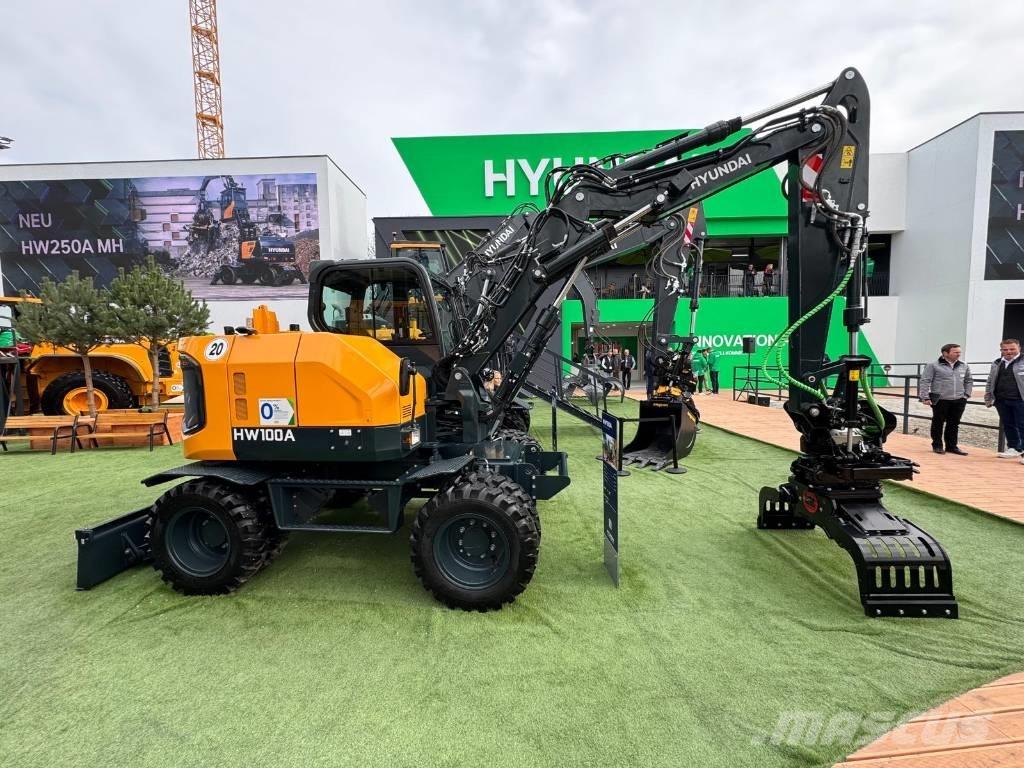 Hyundai HW 100 A Excavatoare cu roti