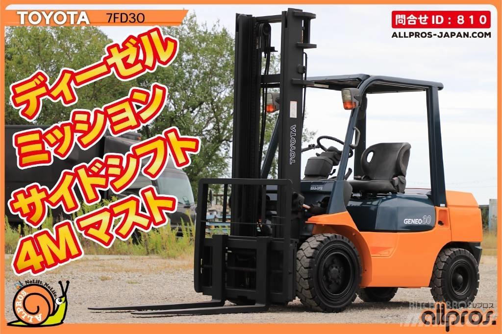 Toyota 7 FD 30 Stivuitor diesel