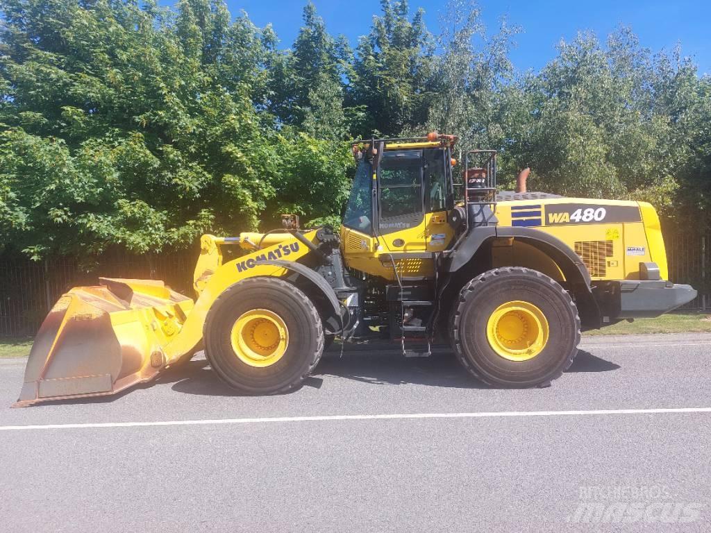 Komatsu WA480-8 Incarcator pe pneuri