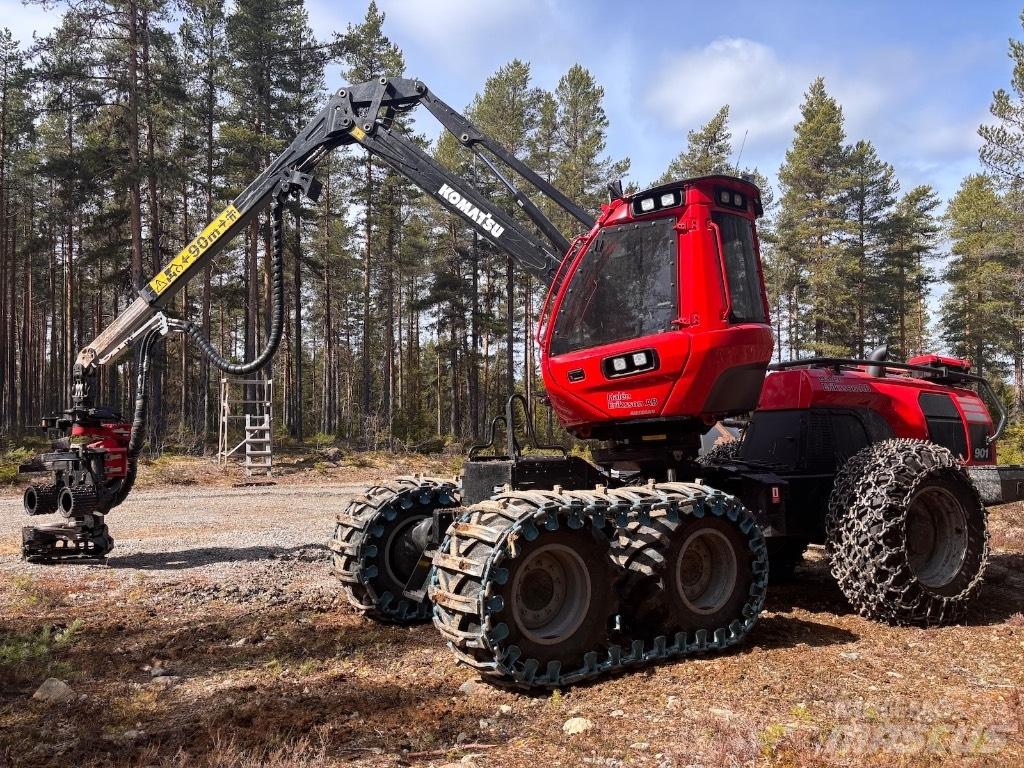 Komatsu 901 Combine forestiere