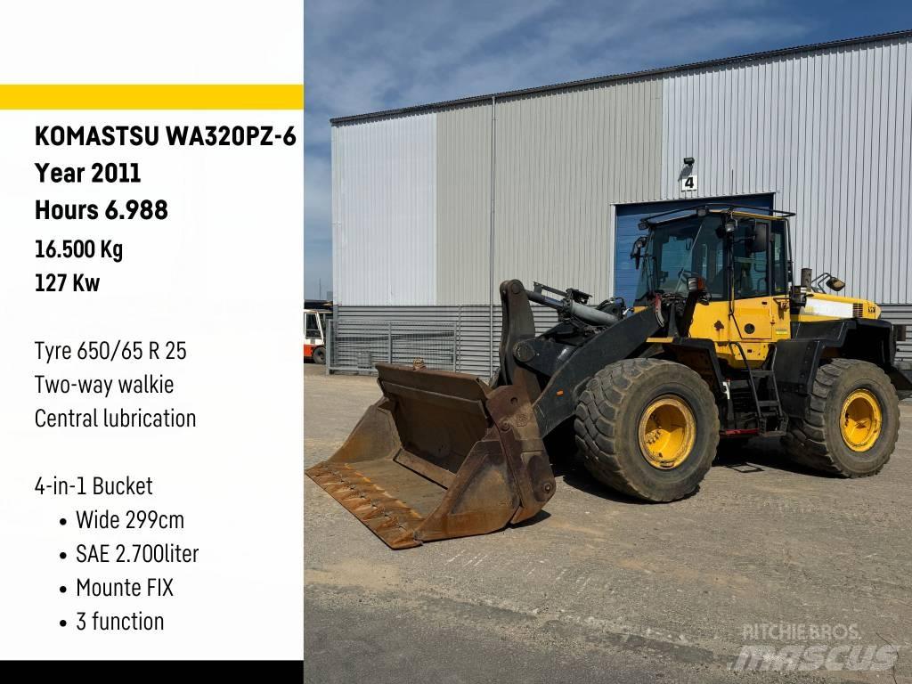 Komatsu WA320PZ-6 Incarcator pe pneuri