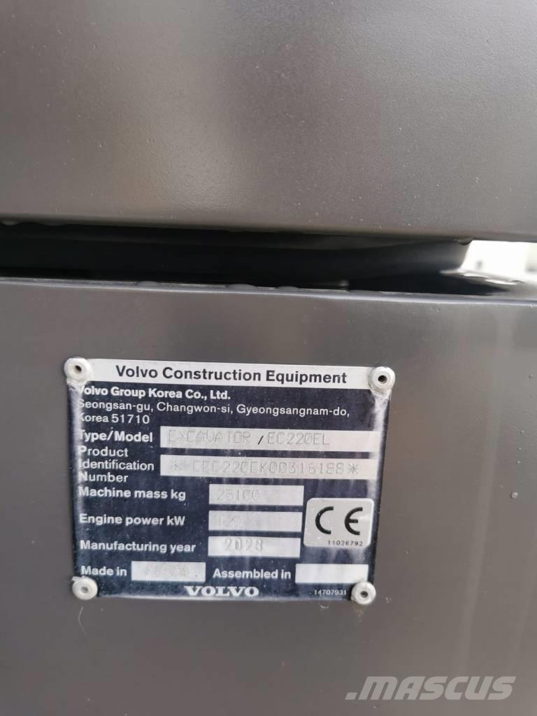 Volvo EC 220 EL Excavatoare pe șenile
