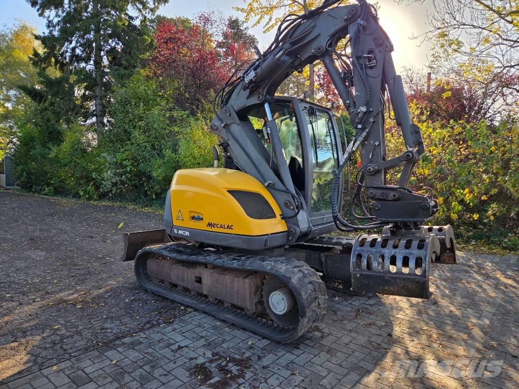 Mecalac 8 MCR Excavatoare 7t - 12t