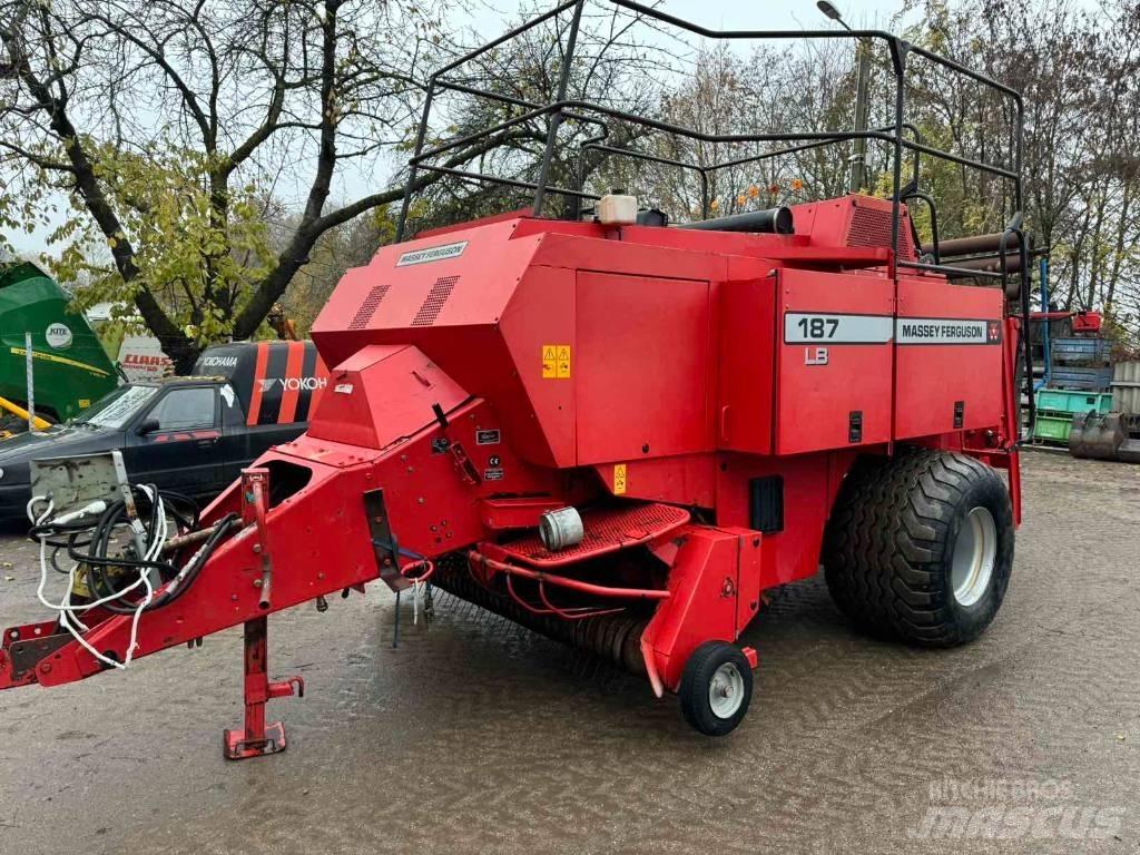 Massey Ferguson 187 Baler dreptunghiular