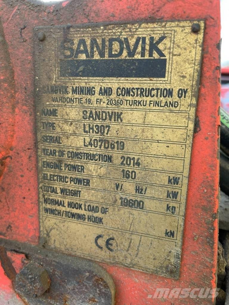 Sandvik LH 307 Incarcator subteran