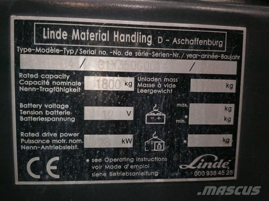 Linde H18T-04 Stivuitor GPL