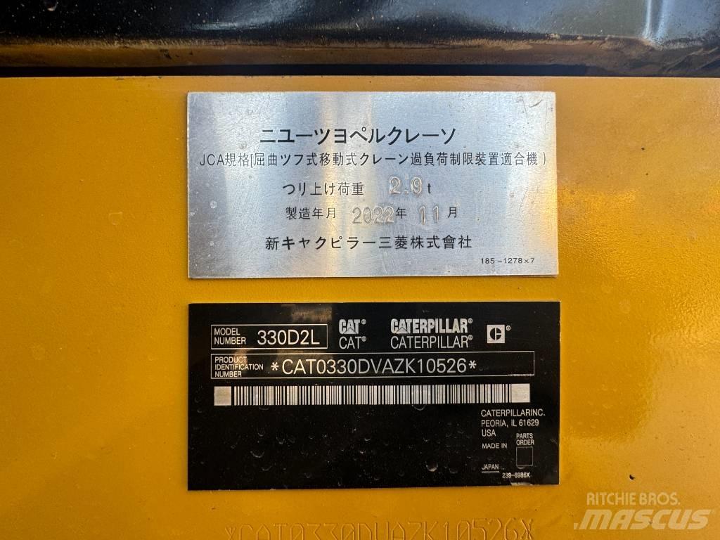 CAT 330D2L Excavatoare pe șenile
