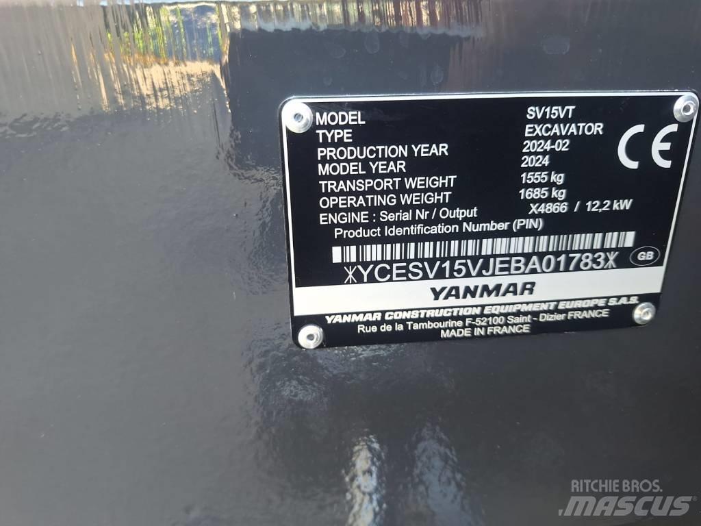 Yanmar SV 15 Mini excavatoare < 7t