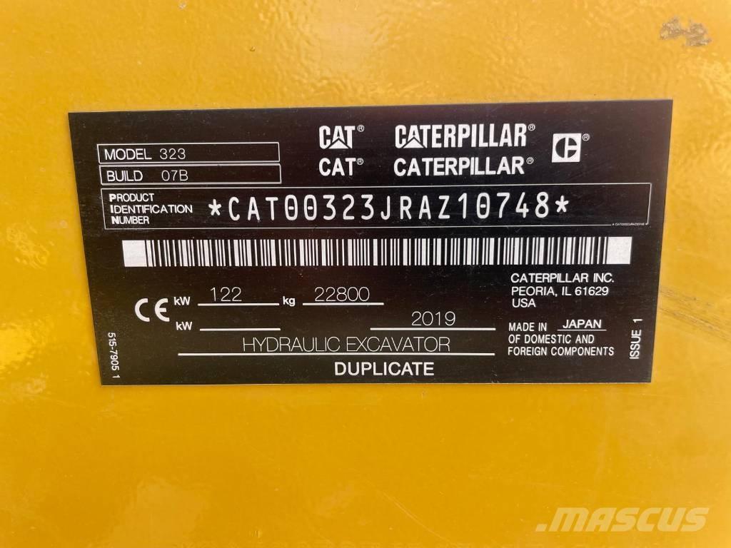 CAT 323NG Excavatoare pe șenile
