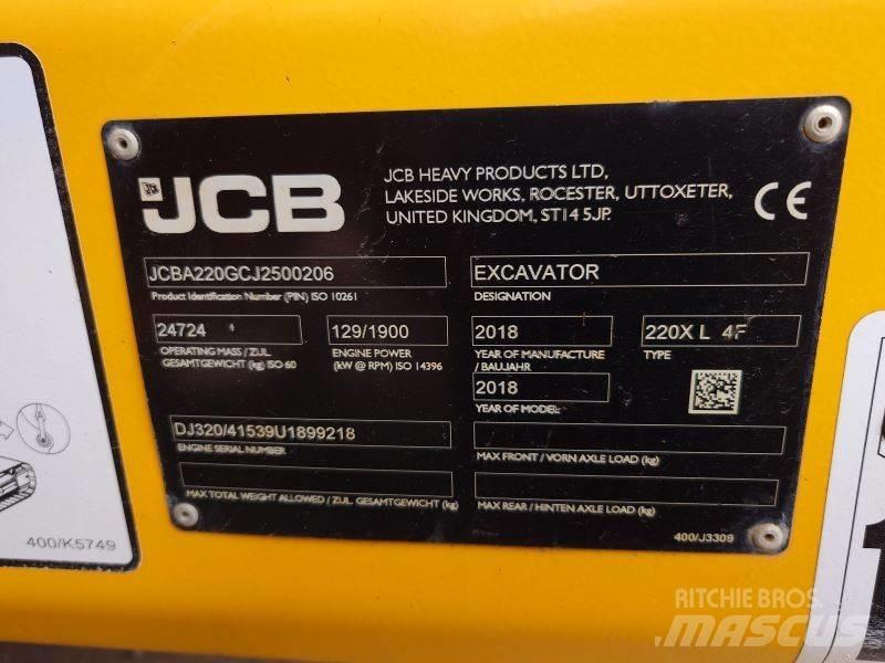 JCB 220 XL 4F Excavatoare pe șenile
