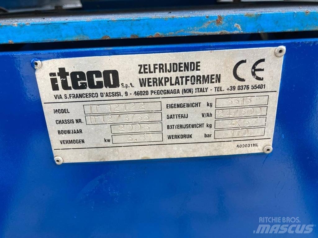 Iteco IT 12122 Platforme foarfeca